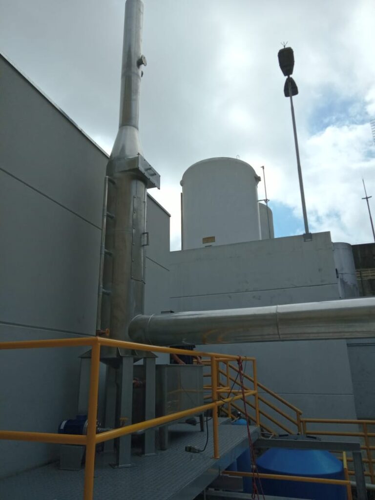 Lavador de gases: inovação e engenharia no controle de emissões industriais