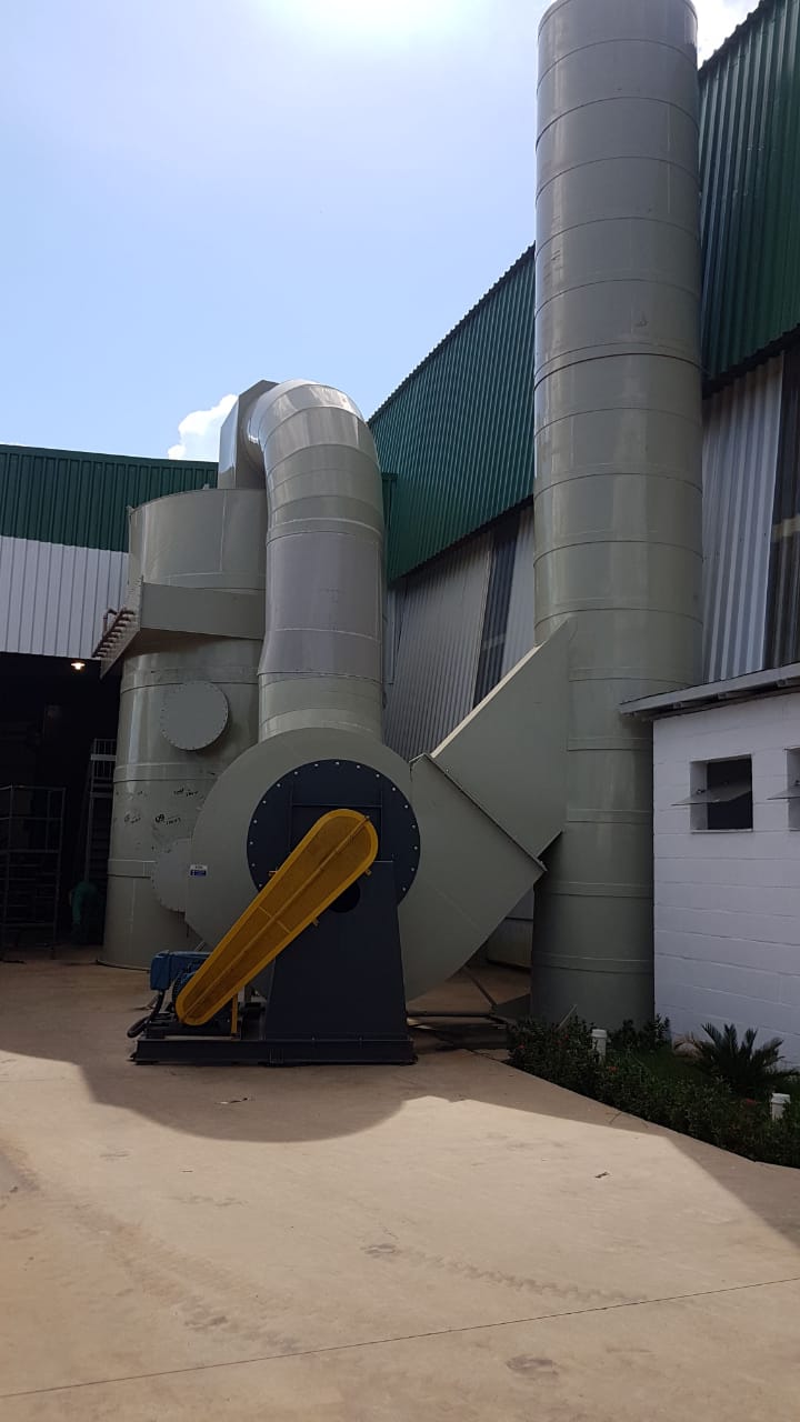 Quando o lavador de gases é a melhor solução para controle de poluentes